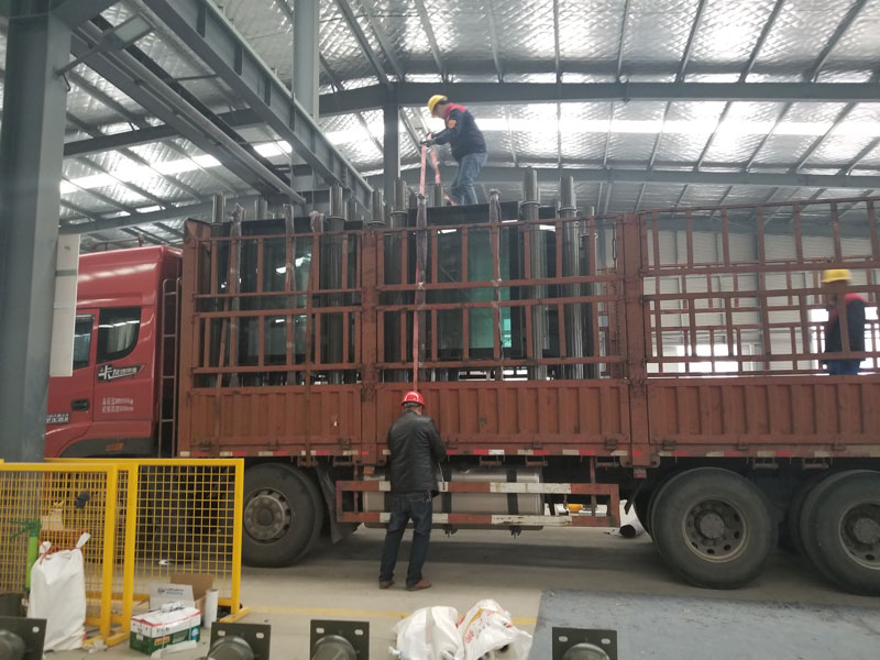 榮大發往江蘇第二批仿古候車亭發貨記錄