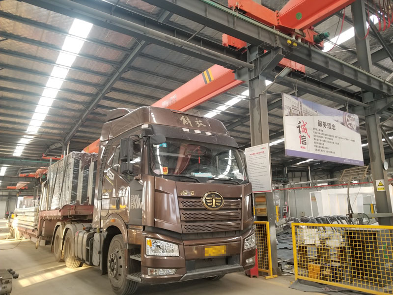 榮大候車亭制作廠家發(fā)往安徽公交候車亭發(fā)貨記錄
